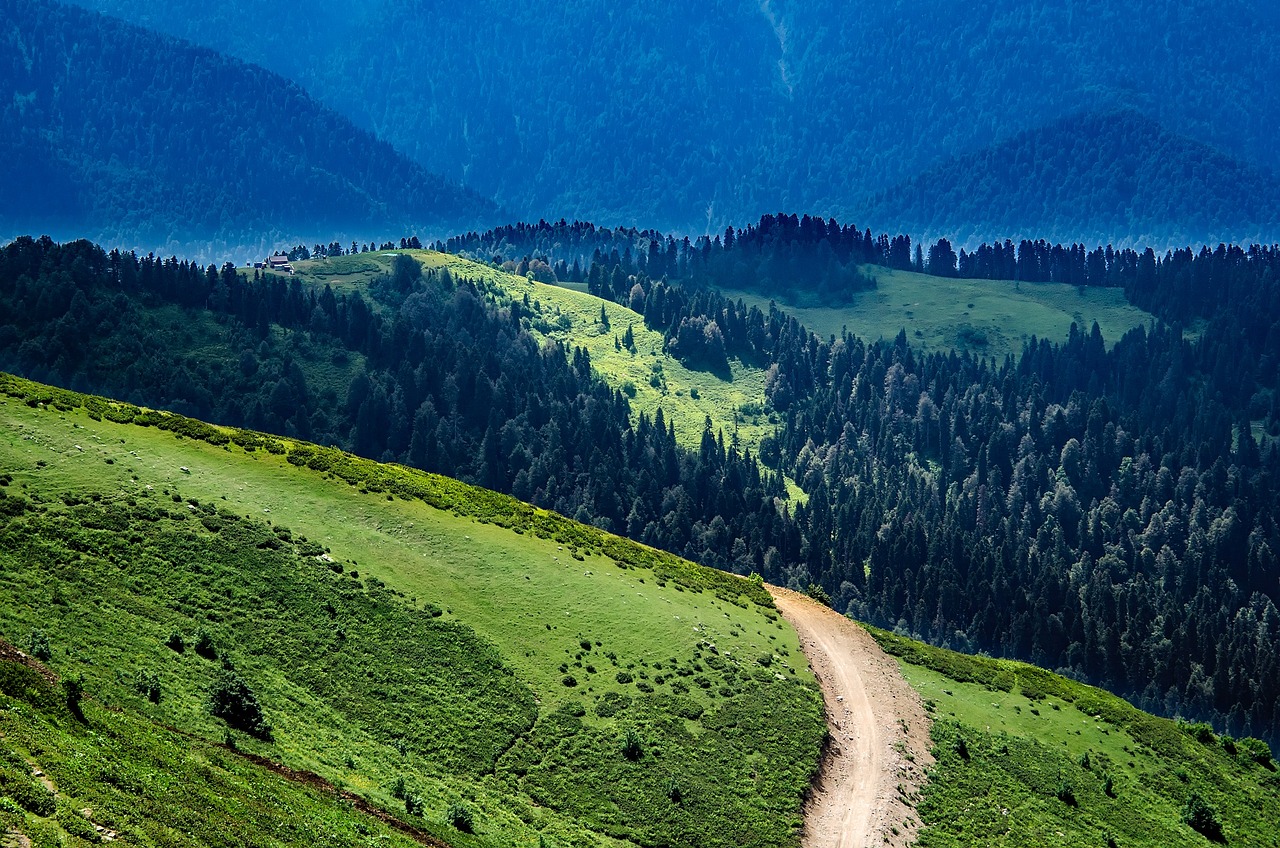 Russland, Landschaft, Panoramabild